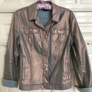 Armani Exchange Rose Gold Jean jacket